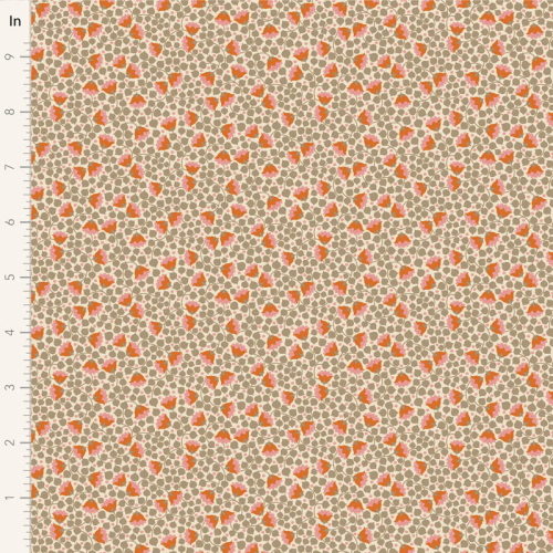 Tilda Patchwork Stoff Baumwolle - Wallflower - Bellflower Sand
